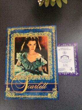 Vintage 1991 Gone With The Wind Scarlett Music Box Tara's Theme